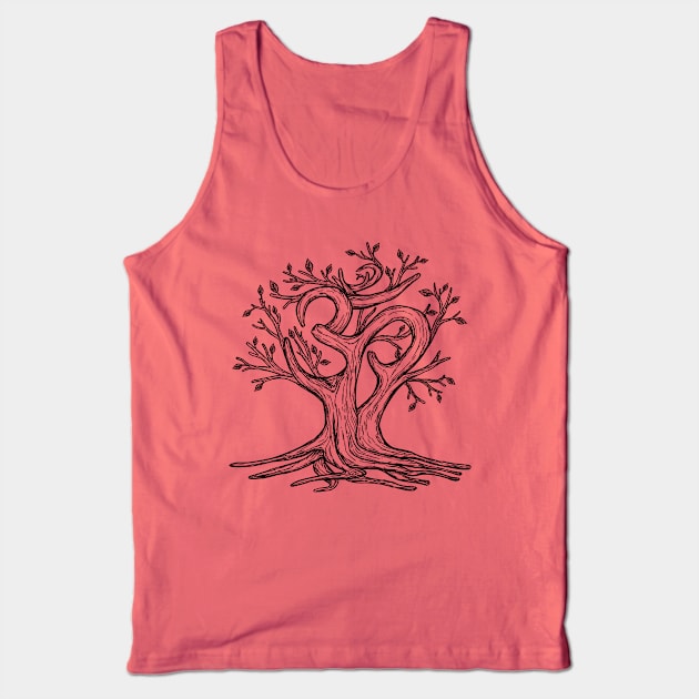 Om Tree Tank Top by Nartissima